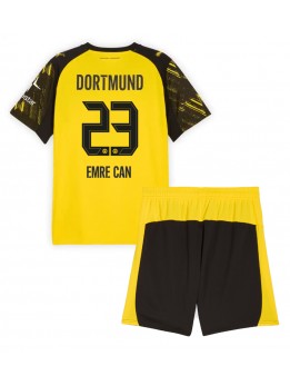Borussia Dortmund Emre Can #23 Replika Hemmakläder Barn 2025-26 Kortärmad (+ byxor)